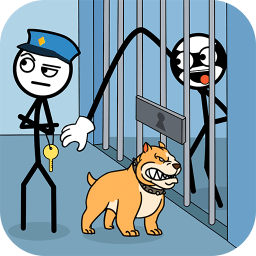 火柴人哪里逃小游戏