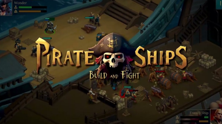 四海枭雄战舰风暴游戏(Pirate Ships)