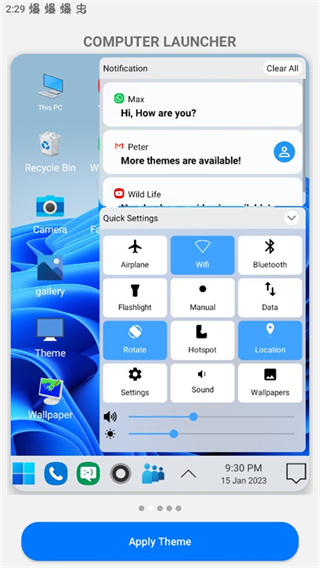 win10启动器(Win 10 Theme)