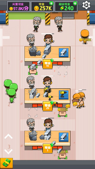 空闲工厂大亨最新版(Idle Factory)v2.22.0 安卓版
